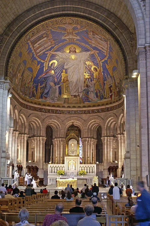 Christ in Majesty in Basilique du Sacré-Cœur de Montmartre