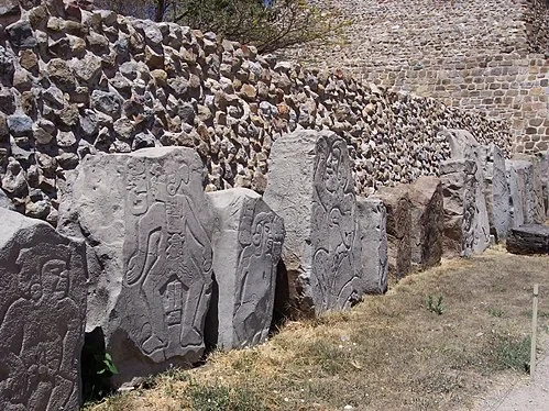 Danzantes Relief Slabs