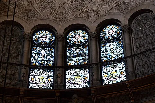 Grisaille and Stained Glass in the Choir