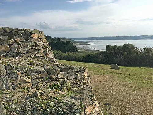 Overlooking the Bay of Morlaix