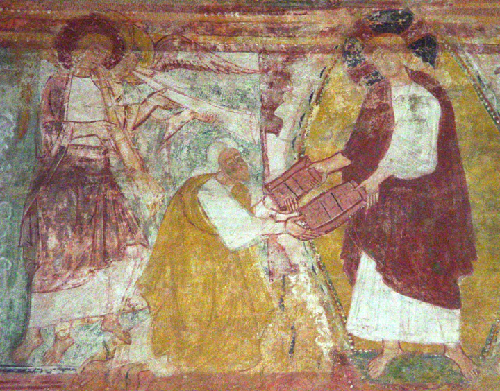 Moses Receiving the Tablets of the Law