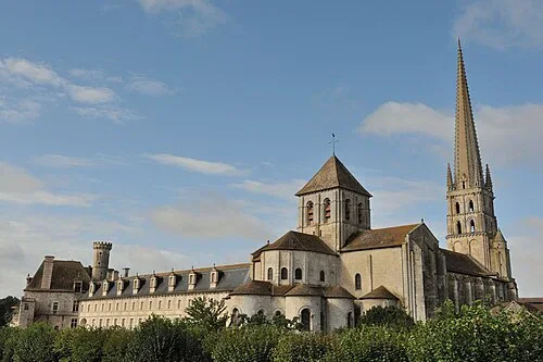 The Abbey Complex from the West